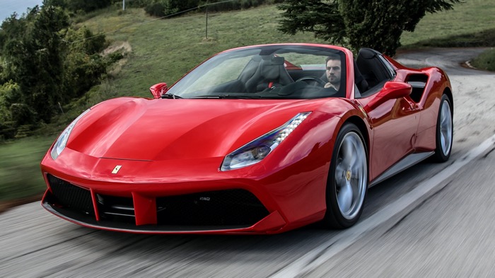 フェラーリ 新型 Ferrari 488 Spider (スパイダー) 歴代最高の最大出力670ps 2015年10月23日発表| 最新自動車情報