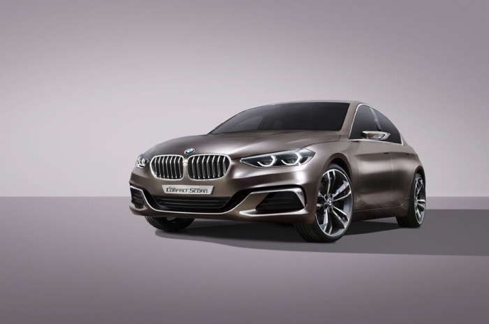 Bmw 新型 1シリーズ セダン Bmw初のffセダン Bmw Compact Sedan Concept 広州モーターショー16にて公開17年発売