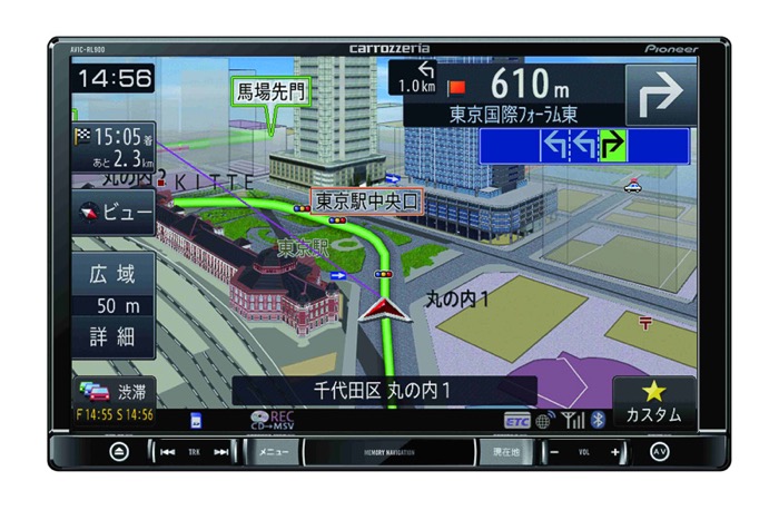 新規購入 美品 カロッツェリア メモリーナビ AVIC-RW900 2016年地図