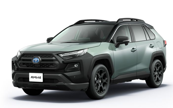 トヨタ RAV4 フロントバンパー ゴリゴリブラック塗装-