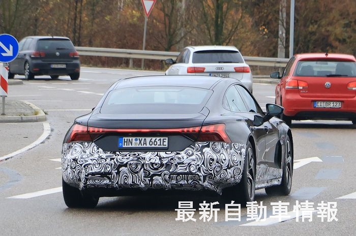 Audi e-tron GT spy