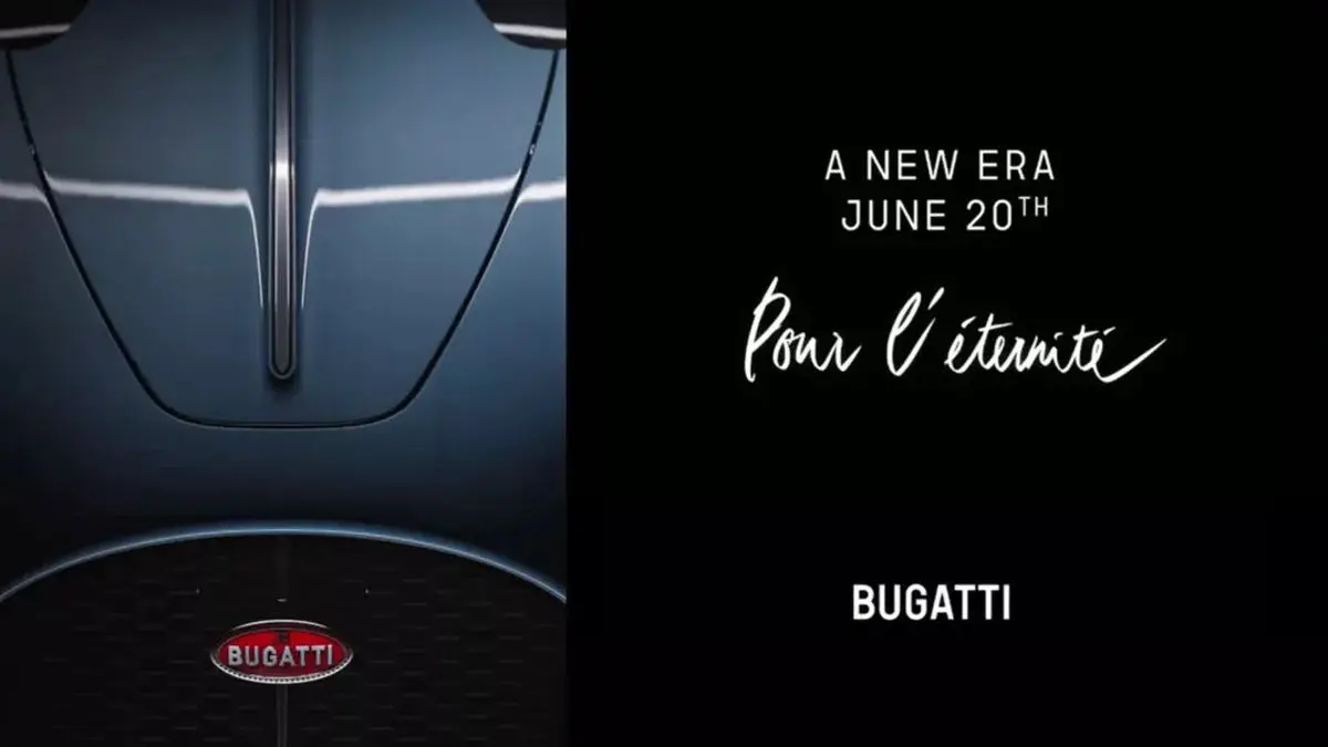Bugatti-Teaser