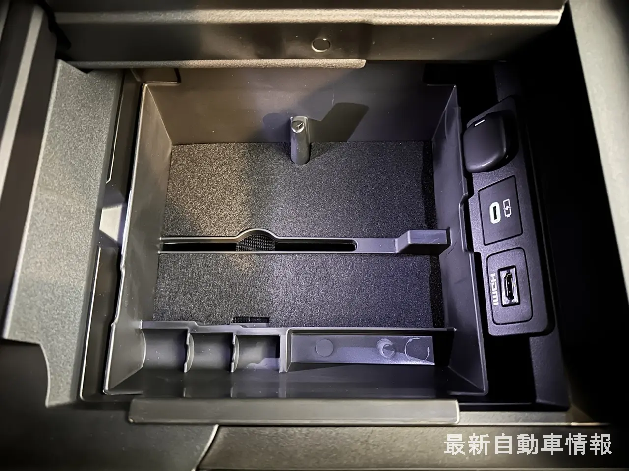 Alphard dedicated center console box, in-car storage box, accessories