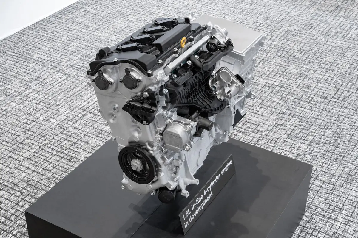 Toyota's 1.5L inline 4-cylinder engine under development