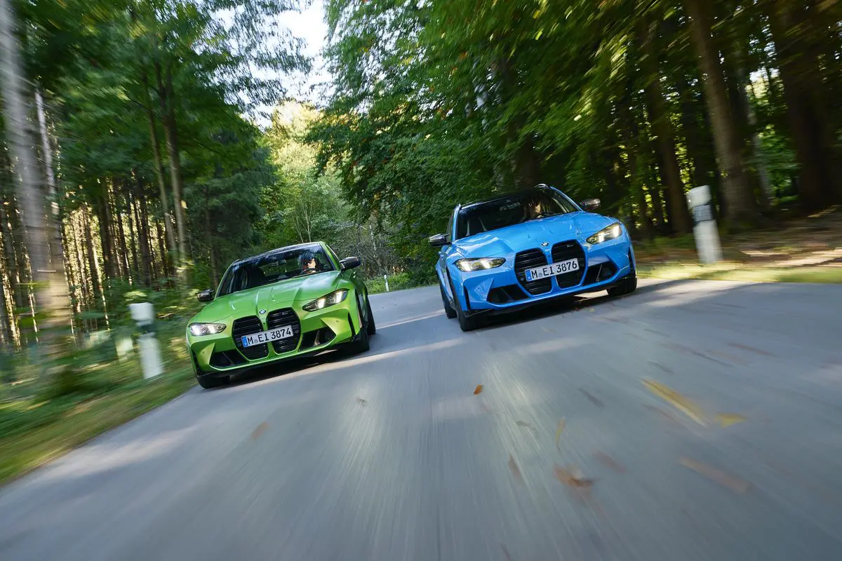 BMW M3 Sedan and the new BMW M3 Touring