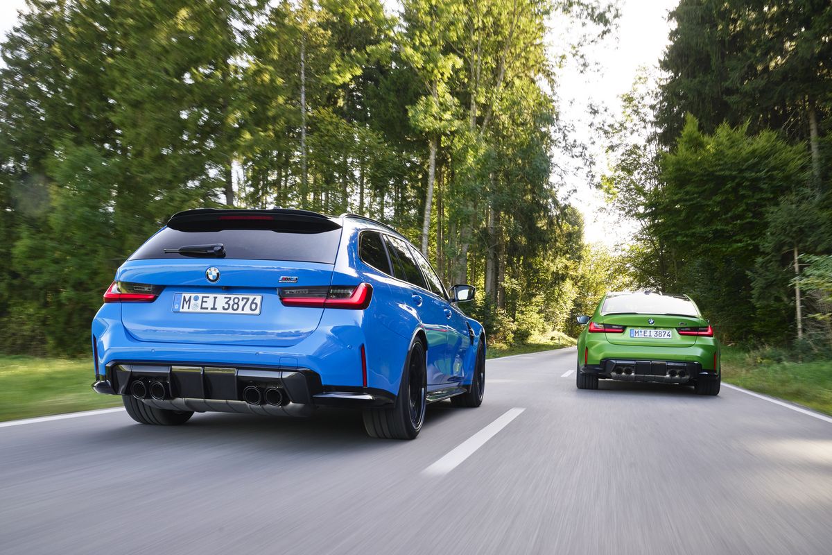 BMW M3 Sedan and the new BMW M3 Touring