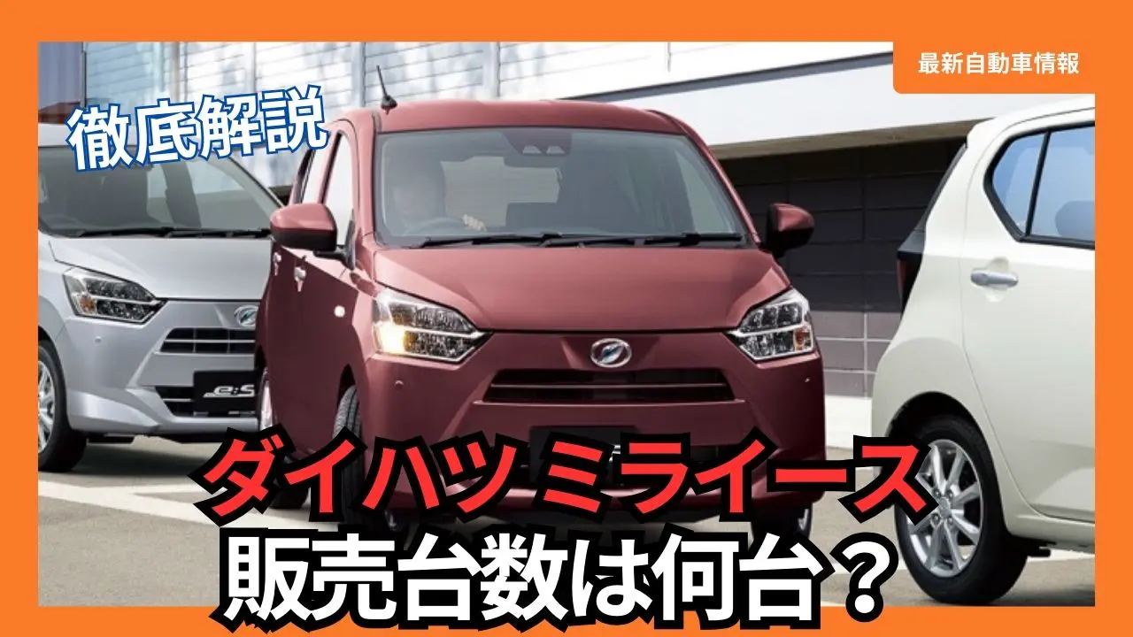 Daihatsu - Miraise - Sales - Production - Explore its popularity based on its performance.