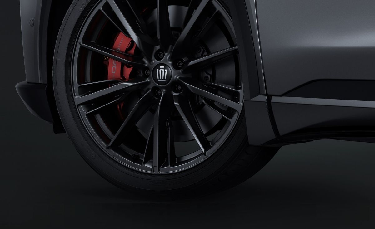 CROWN ESTATE RS THE LIMITED-MATTE METAL マットブラックの21インチアルミホイール