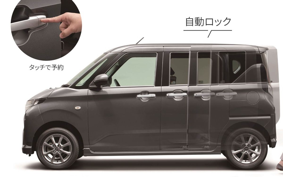 タッチ＆ゴーロック機能のイメージ