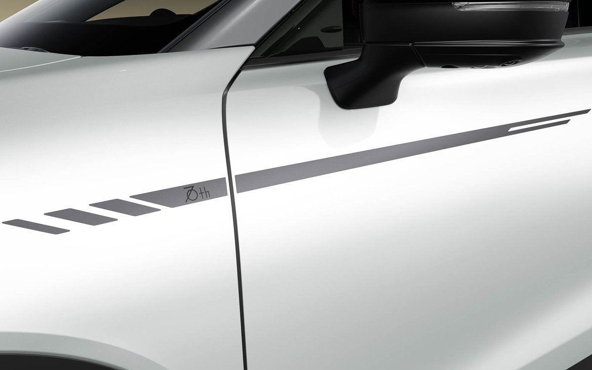 サイドデカール（特別仕様車のみのメーカーオプション）