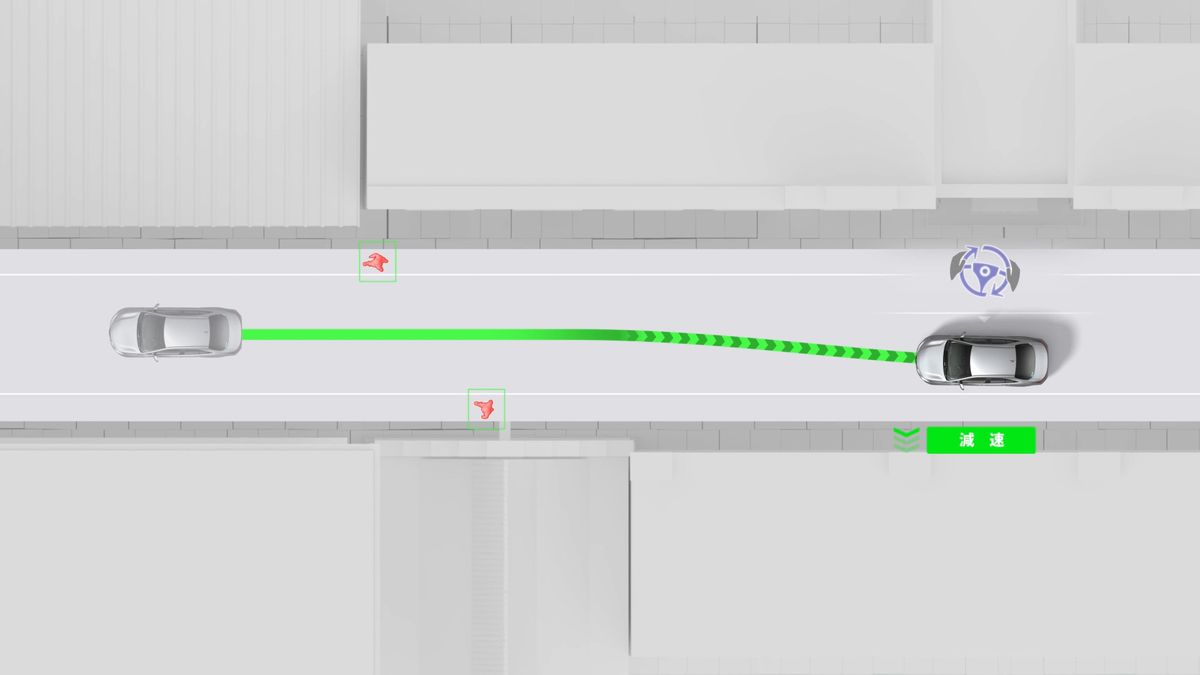 プロアクティブドライビングアシスト ： 歩行者／自転車運転者／駐車車両に対する操舵・減速支援
