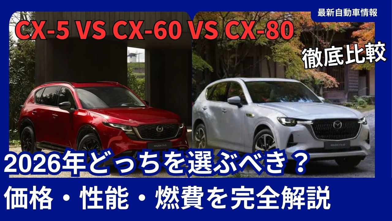 2026-latest-mazda-cx-5-cx-60-cx-80-comprehensive-comparison