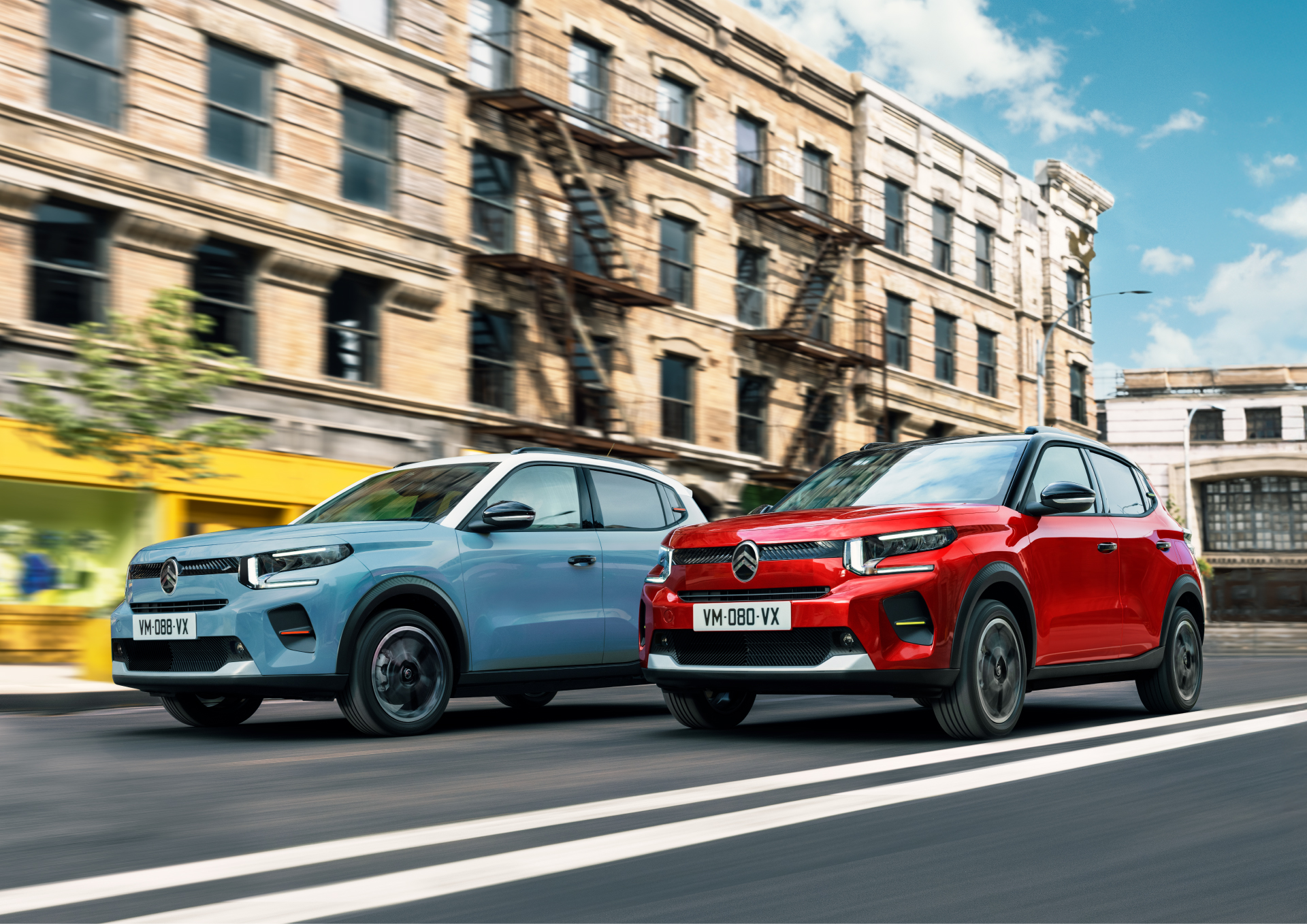 シトロエン C3 HYBRID(ベース車)の外観