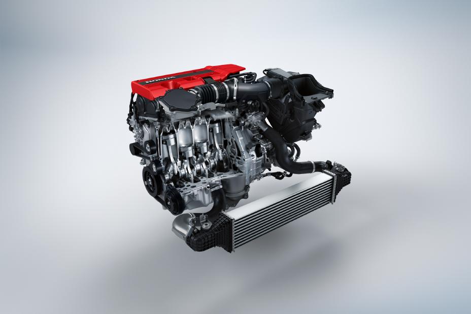 ホンダ シビック タイプRの2.0L VTEC TURBOエンジン