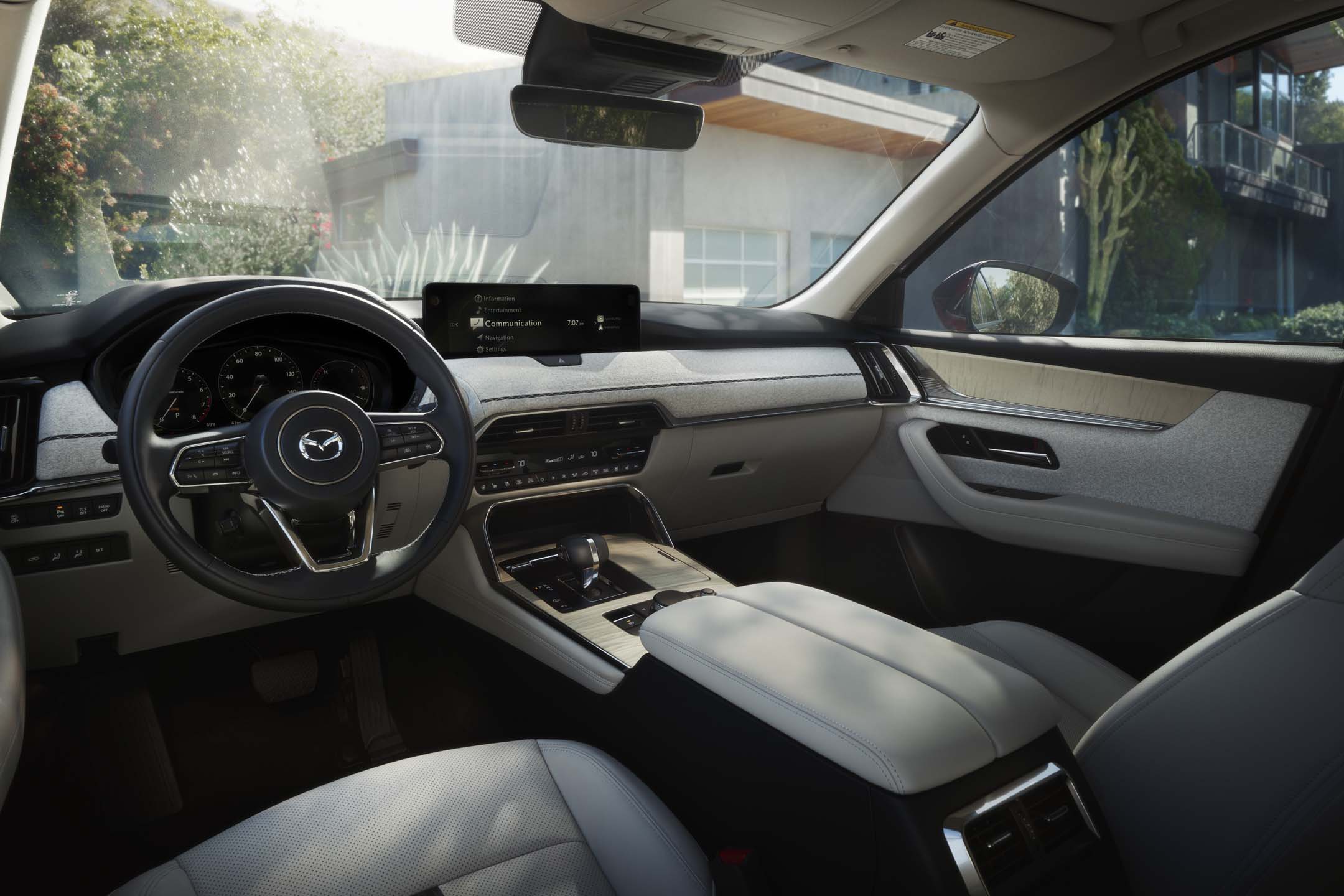 マツダ CX-90のインテリア(米国仕様)