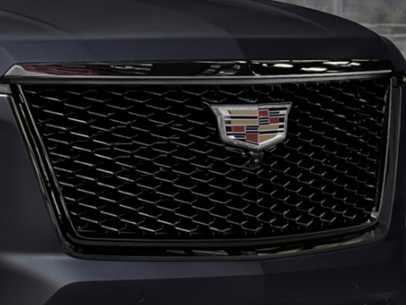 キャデラック 新型 エスカレード ノアール エディションのフロントグリル