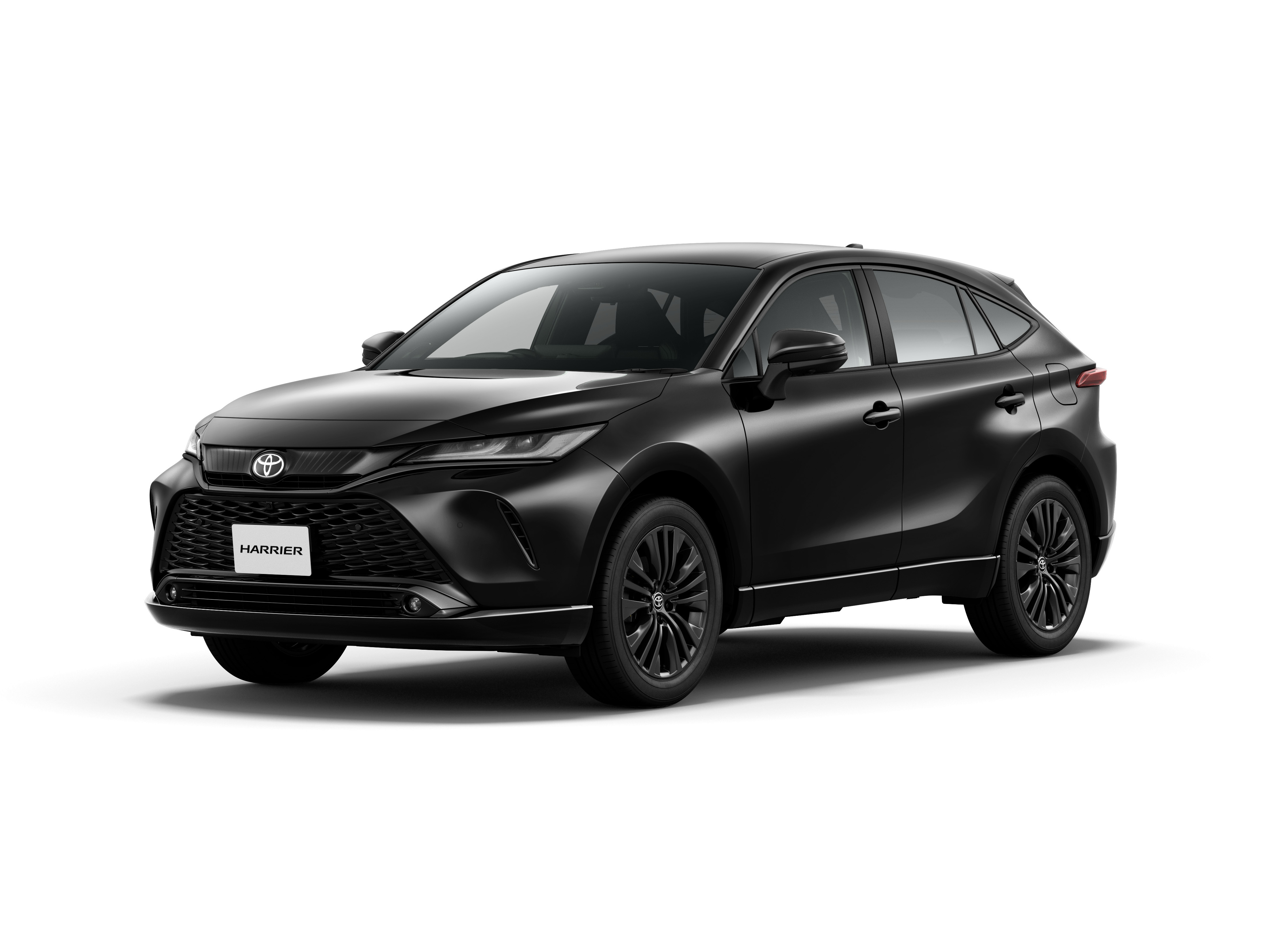 トヨタ ハリアー 特別仕様車 Z“Leather Package・Night Shade”の外観(フロント斜め)(現行モデル)