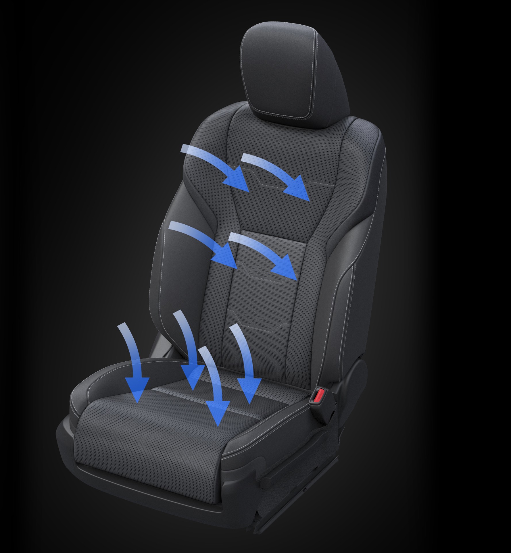 レクサス GXのセカンドシートベンチレーションのイメージ
