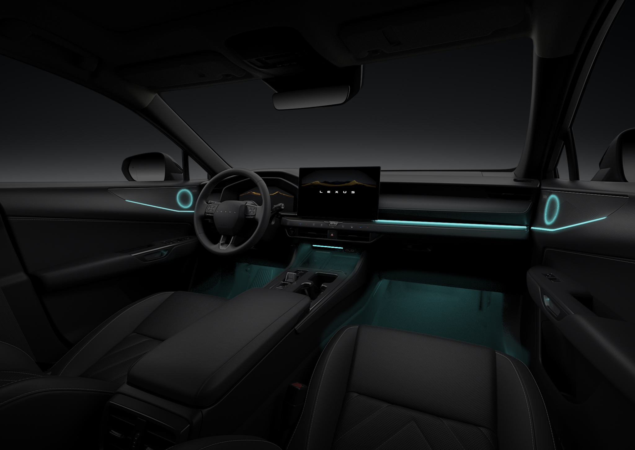 レクサス 新型NXのイルミネーション(イメージ)