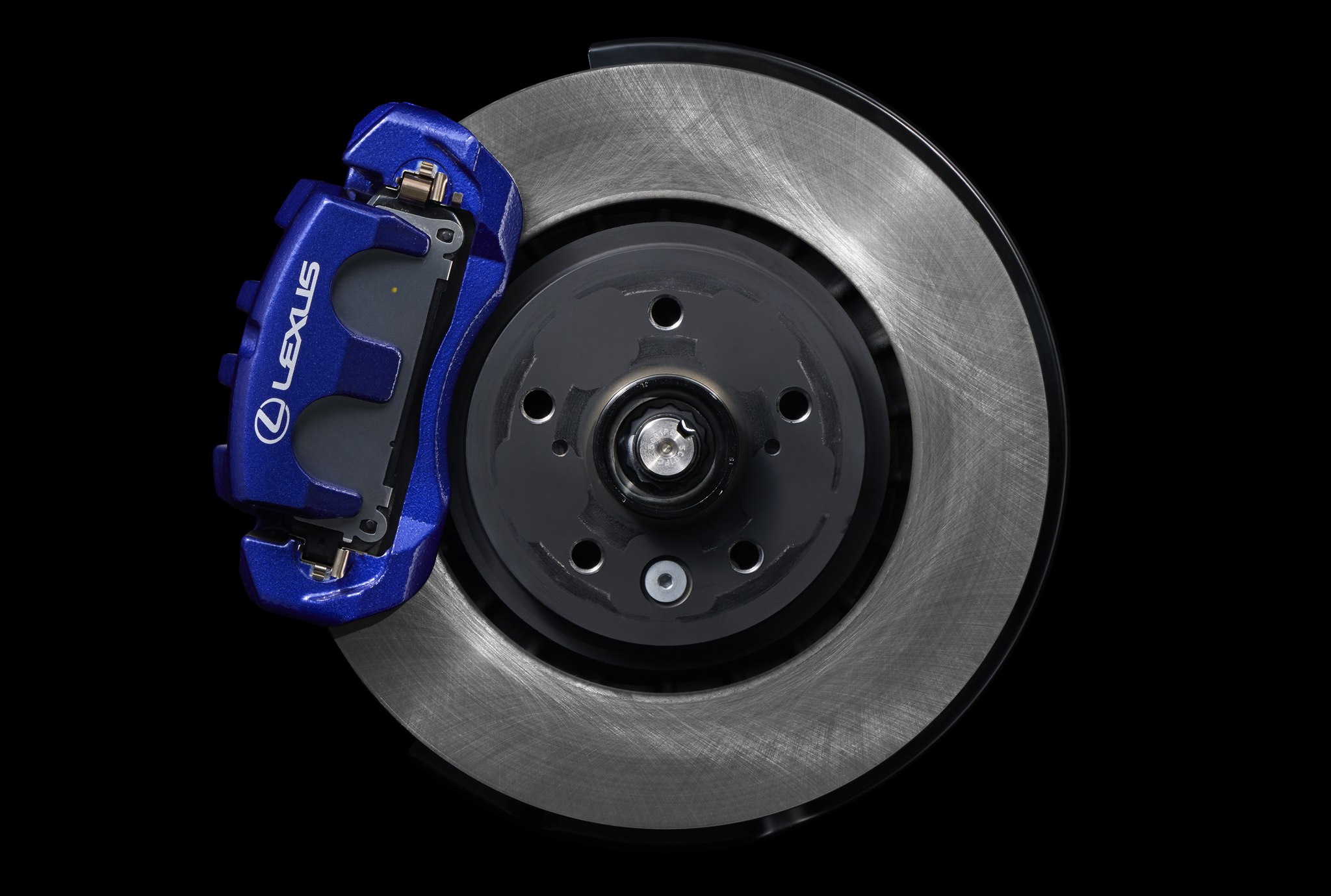 レクサス RZ F SPORTのブルーブレーキキャリパー(現行モデル)