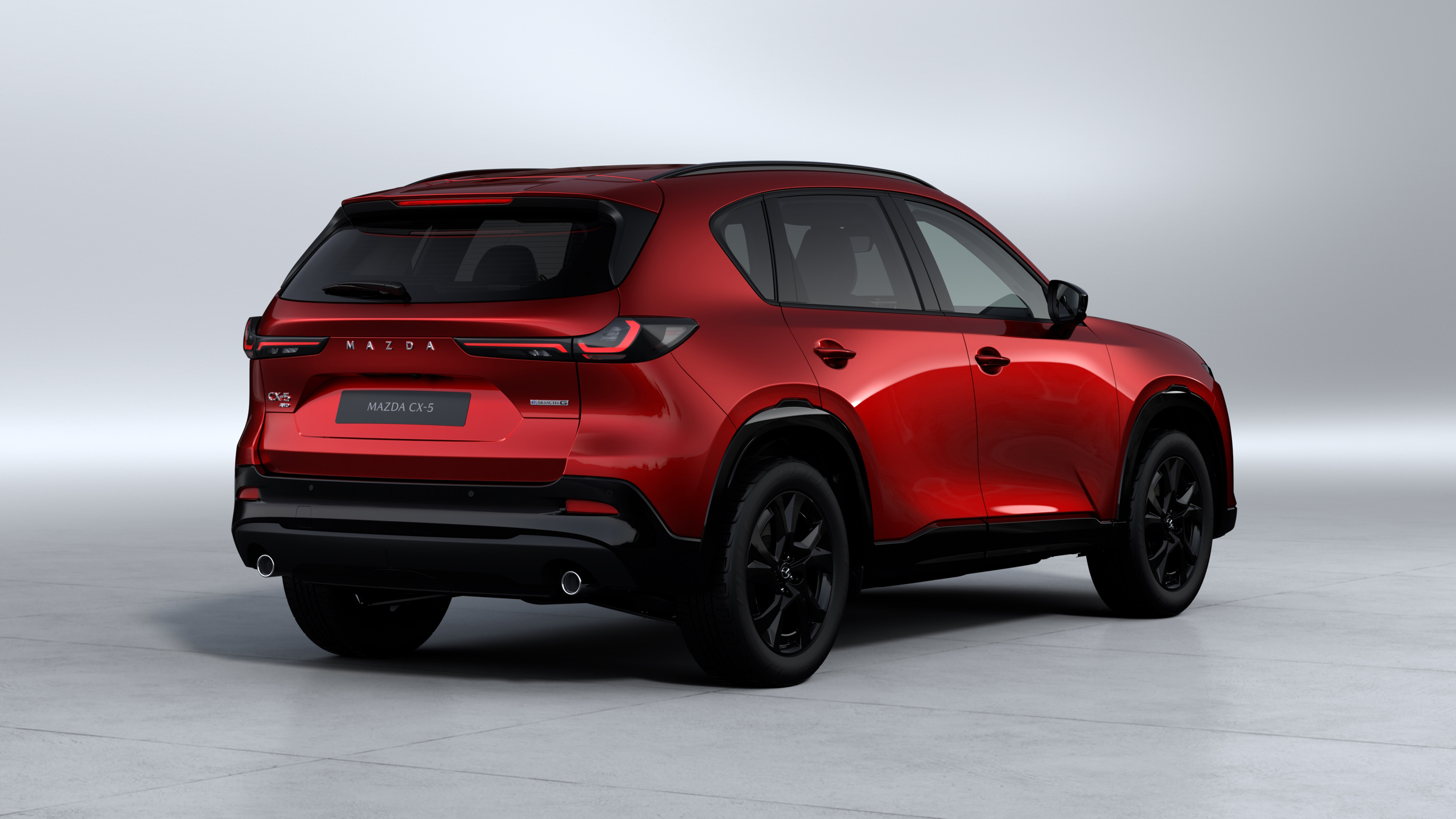 マツダ 新型 CX-5のリアスタイル(現行モデル・欧州仕様)