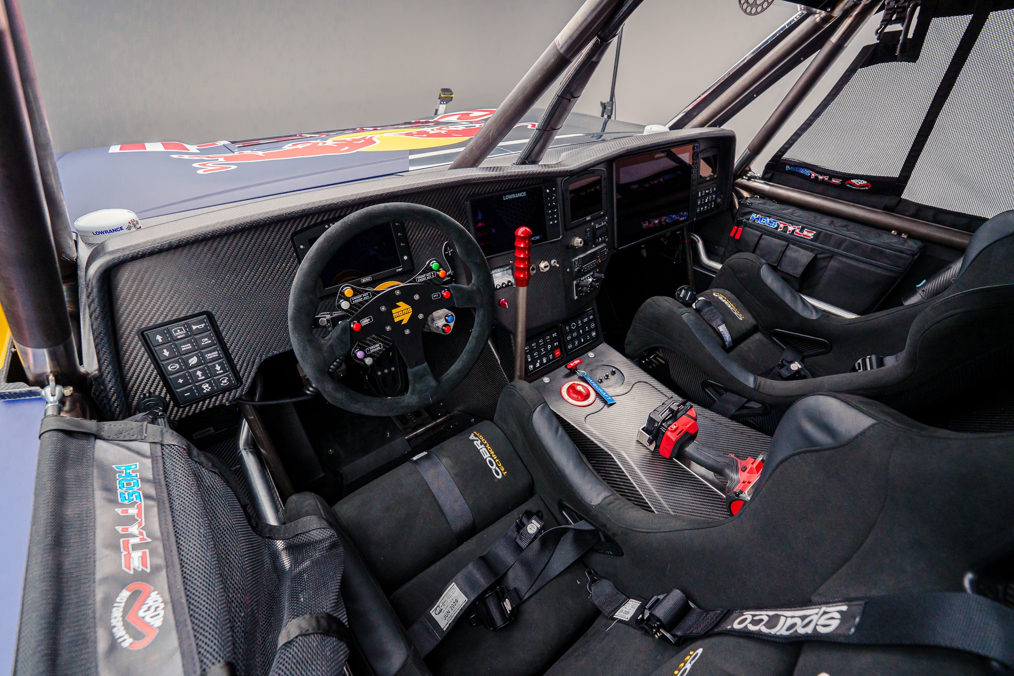 ホンダ パスポート Baja Specのコックピット