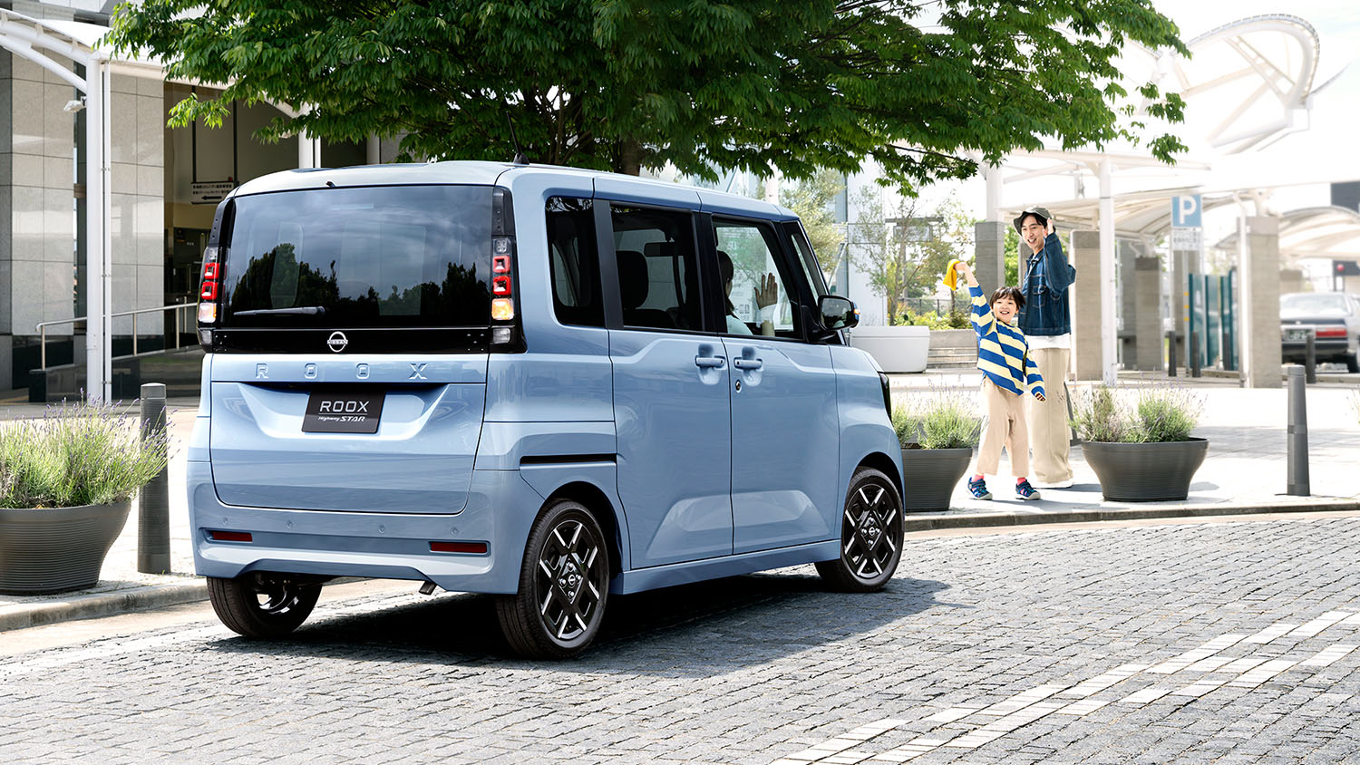 日産 ルークスのリヤスタイル(現行モデル)