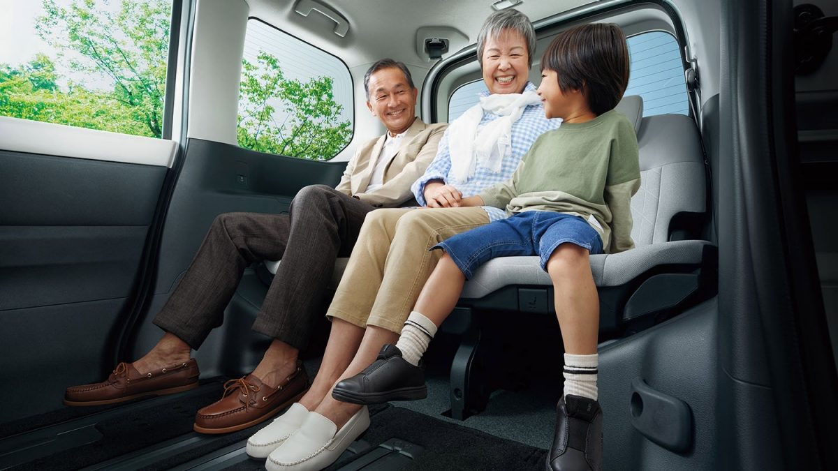 日産 セレナの3列目シート(現行モデル)