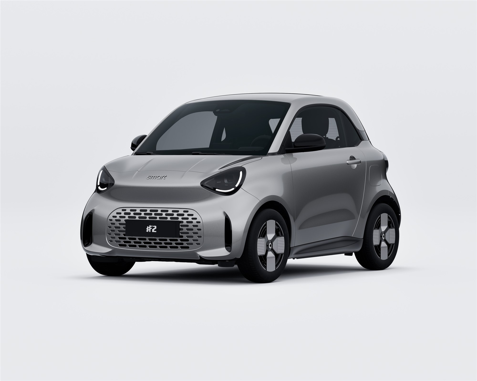 スマート 新型 #2 Pure+(サイバーシルバーメタリック)の外観