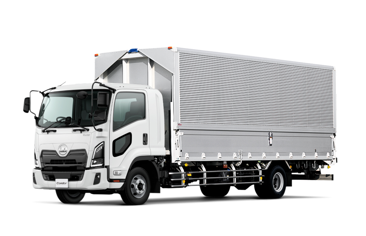 UDトラックス コンドルのウイング車(GVW7.5~11トンクラス)