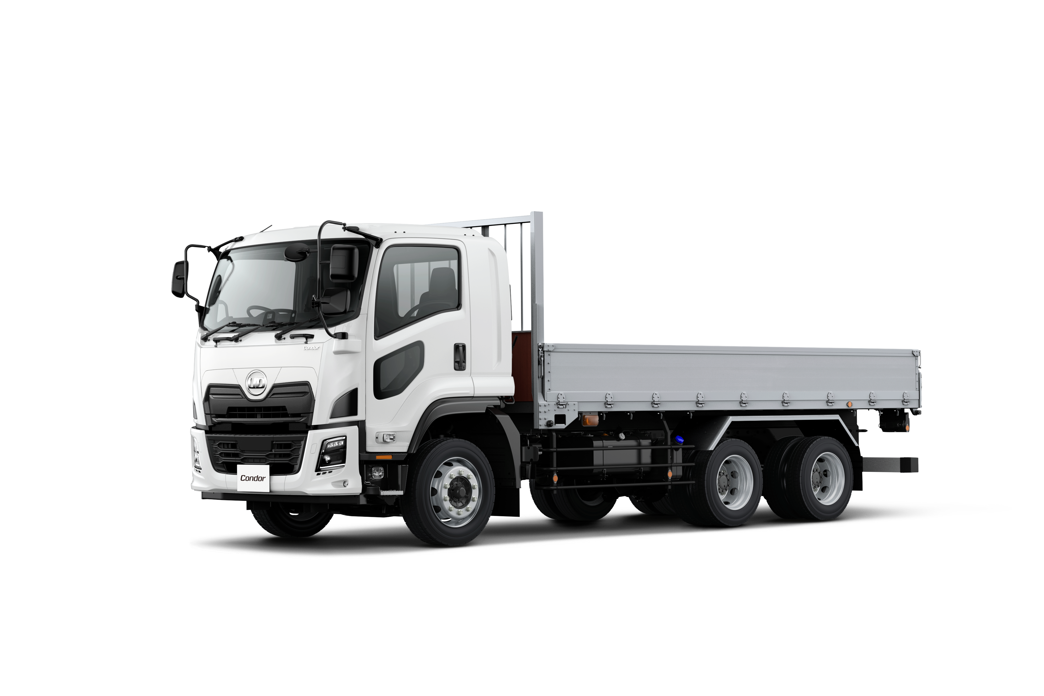 UDトラックス コンドルの6×4平ボディ車(GVW20トンクラス)