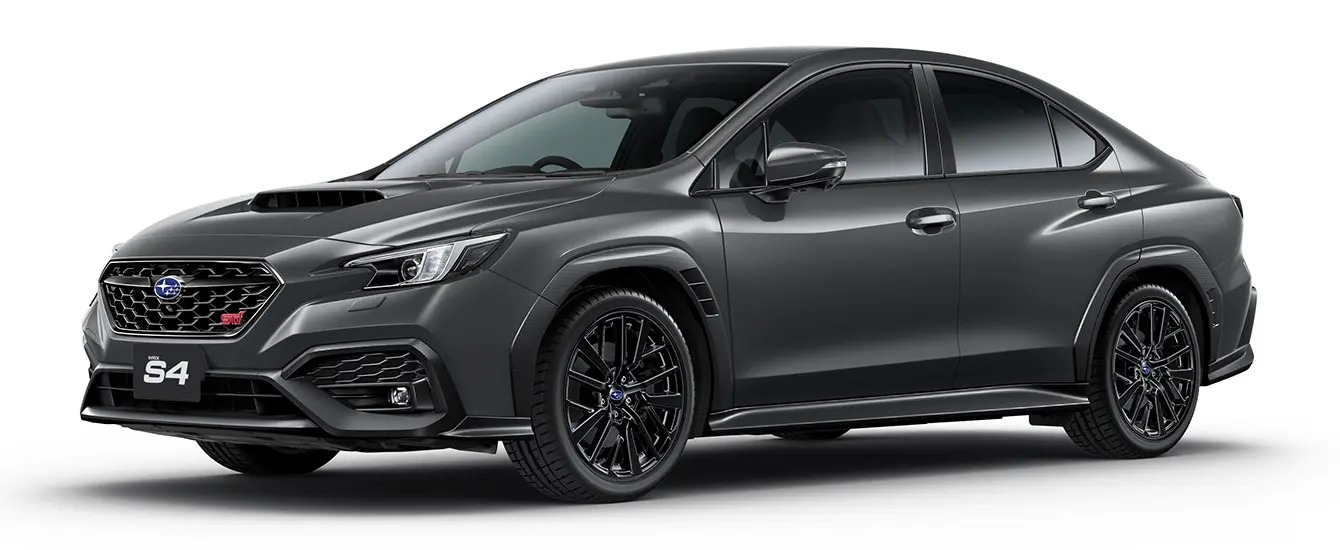 スバル WRX S4(現行モデル)の外観(グレー・フロント斜め)